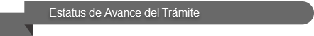 ESTATUS DE SOLICITUD DE TRÁMITE